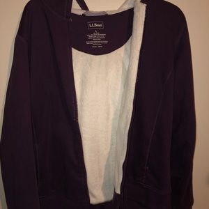 L.L. Bean Fleece Zip Up Jacket